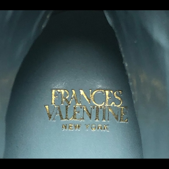 Frances Valentine “Cassie”Black Leather Heeled Ankle Boot,Size-9 - Picture 4 of 16